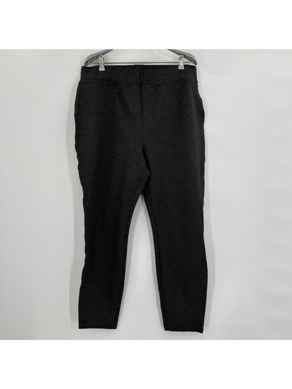 Quince Charcoal Gray Ponte Pants - Skinny Leg - M Regular - 27" Inseam - NWOT